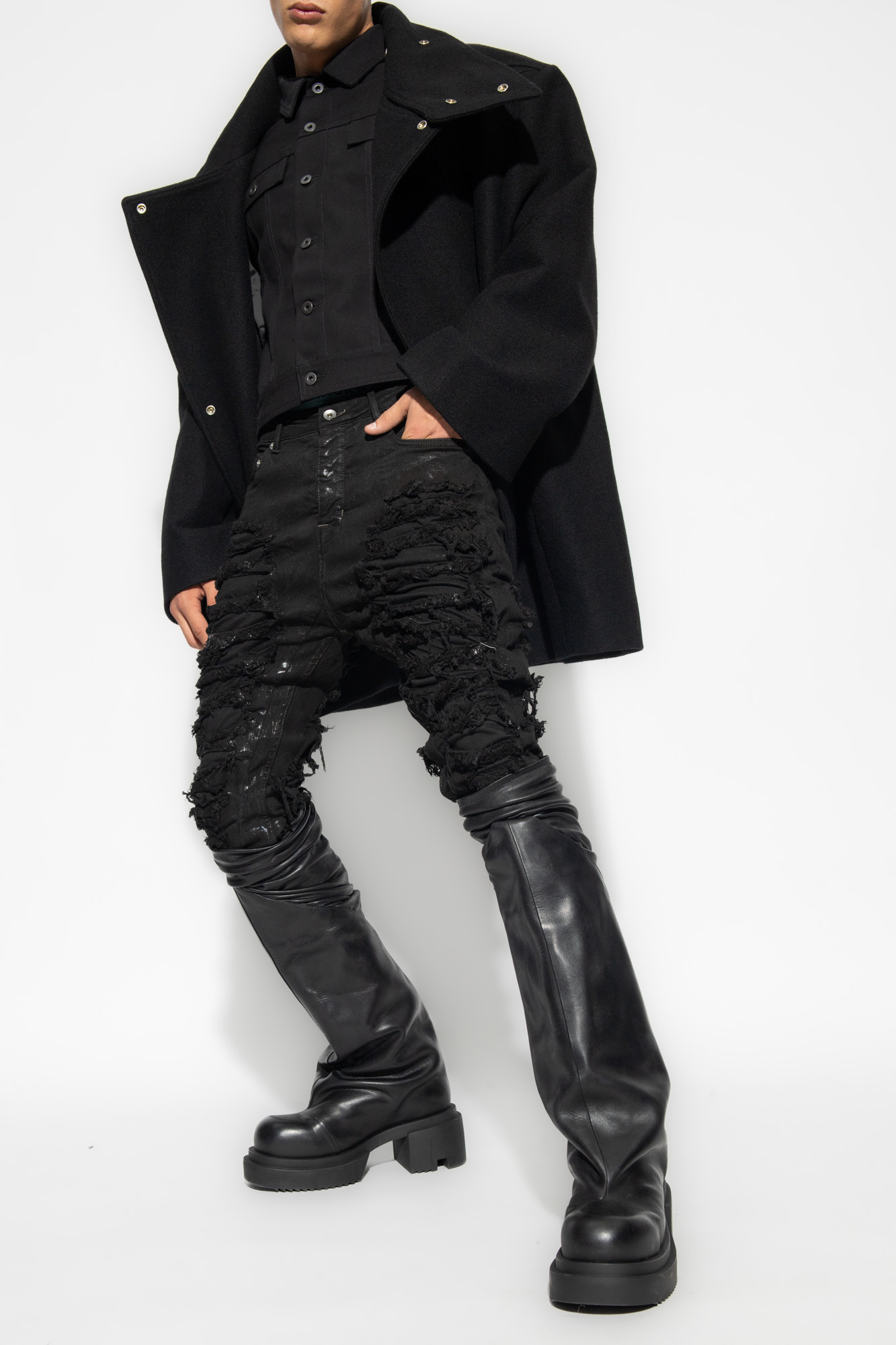 Rick Owens】LUXOR CABAN RR02C7758ーWY 44